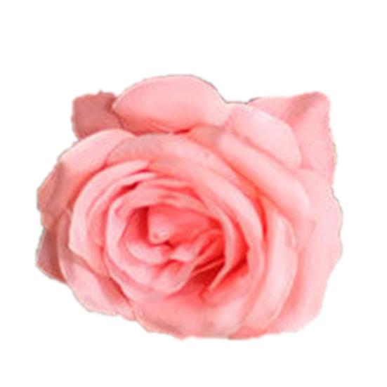 1 шт., 1 голова, реалистичный искусственный искусственный шелк, роза, искусственный цветок, свадебный декор для невесты