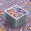 10/20/50Pcs Waterproof PVC Stickers DIY Scrapbook Decor Cute Patterns Phone Water Bottle Decor Scrapbook Decor Transparent