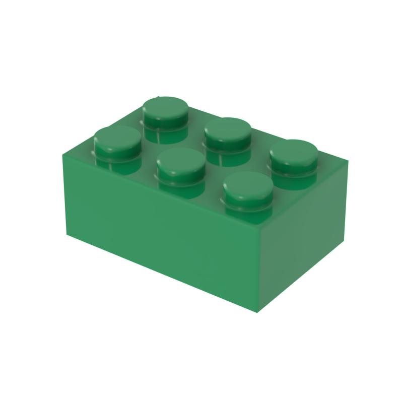 [FunBrick] 10/30/50 ШТ. 2x3 Точки DIY Строительные Блоки Совместимы с Кирпичиками 3002 2*3 Точки Образовательные Творческие Размерные Игрушки