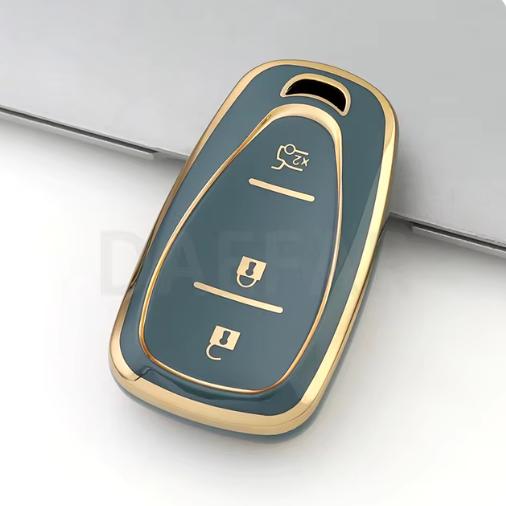 AABHK1 3 Buttons TPU Car Remote Key Case Cover for Chevrolet Onix Turbo Cruze Orlando Trax Tracker Trailblazer Equinox Malibu Bolt