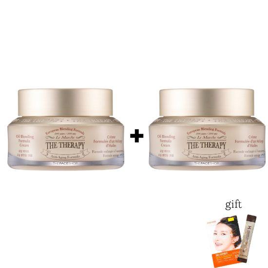 A0406  THE FACE SHOP The Therapy Royal-Made Увлажняющий Блендинг-Крем 50 мл