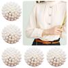 5pcs Ornaments Pearl Clothing Buttons Handmade Needlework Sewing Button  Clothing Accessories