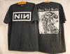 NINE INCH NAILS NIN Винтажная футболка 1995 года FURTHER DOWN THE SPIRAL Репринт Унисекс Футболка