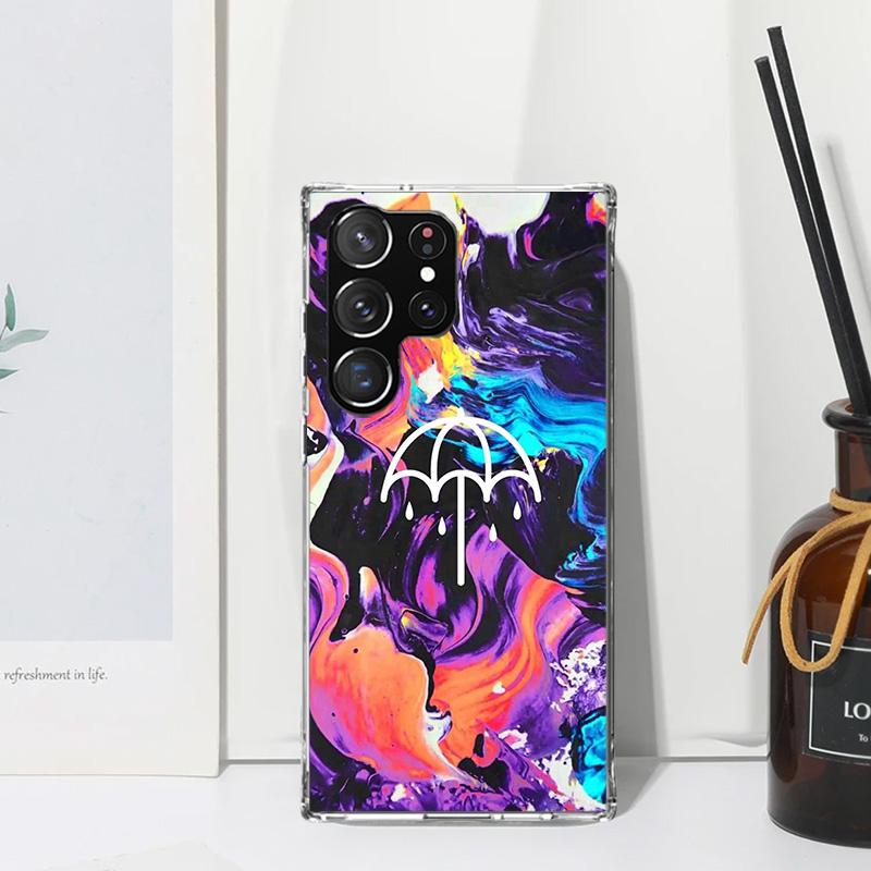 Чехол для телефона Bring Me The Horizons для Samsung Galaxy S25 S24 S23 S22 Ultra S21 FE S20 Plus S10 + S10E Арт Fundas Задняя крышка S24 S
