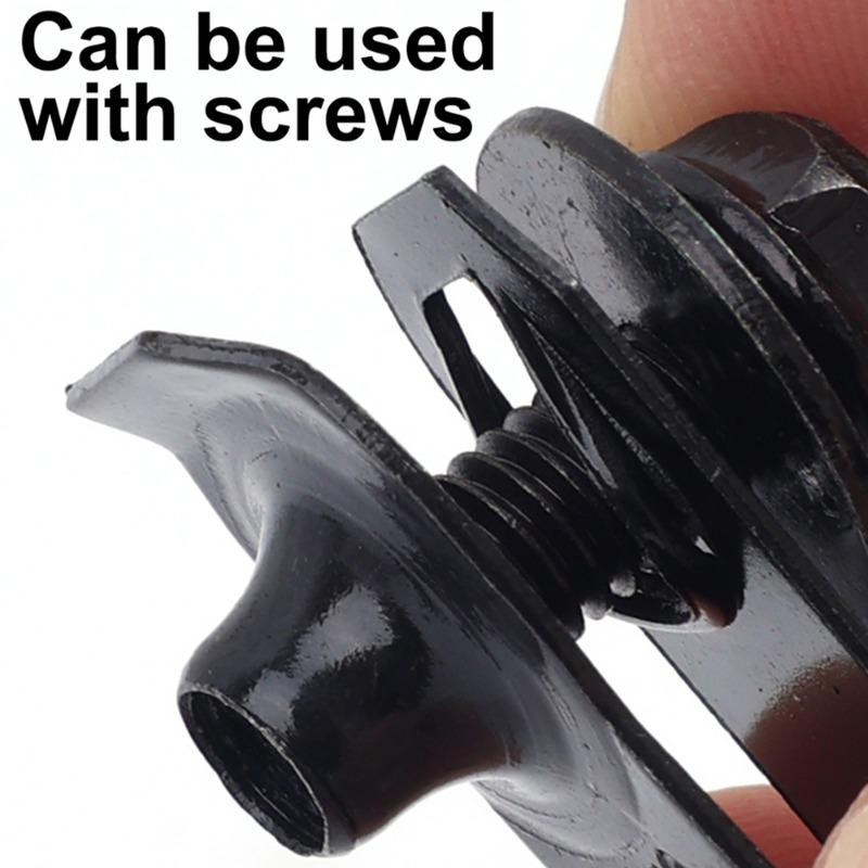 Винты для кузова автомобиля и зажимы с U-образной гайкой M6 Крышка двигателя Саморез Крепеж Поддон для защиты от брызг Фиксатор подкладки Заклепочные болты