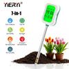 Digital Soil PH Meter 7 In 1 Soil PH Fertility Tester Detector Soil Moisture Sunlight Ambient Humidity Temp Monitor for Garden Farm