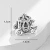 925 Silver Halloween Jewelry Skull Bat Pumpkin Ghost Pendant Charm Bracelet Women Fashion Gift