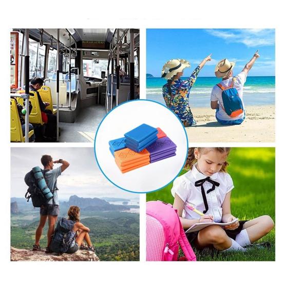 2 шт. Складная подушка для сиденья Портативный водонепроницаемый коврик для сидения Легкий для путешествий на открытом воздухе Кемпинг