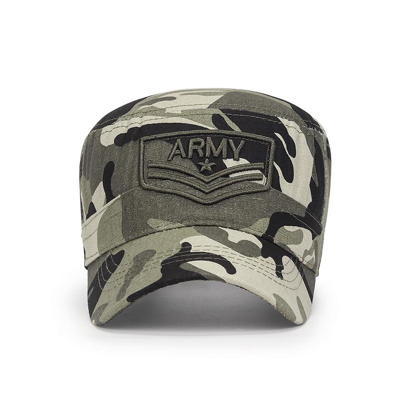 Весна-Осень, хлопковые военные кепки, мужская уличная шляпа с плоским цилиндром, камуфляжная вышитая шляпа, бейсболка дальнобойщика Snapback, армейские козырьки