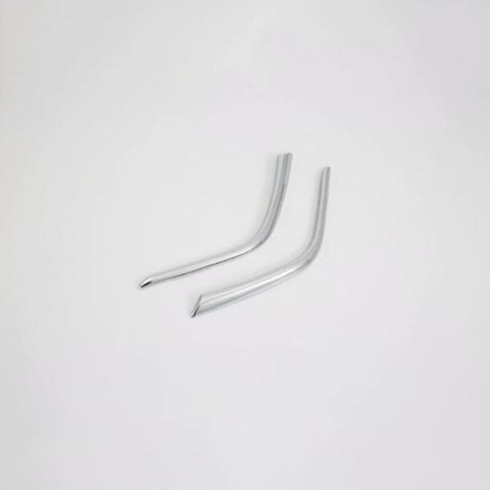 2X Front Fog Lamp Light Eyebrow Cover Trim For Mitsubishi Outlander 2019-2021