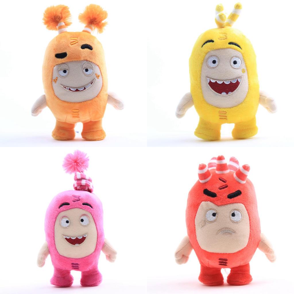 Oddbods 18cm Plush Soft Cuddly Toy Newt Bubbles Pogo Zee Jeff Fuse Slick Exceptionally Soft And Adorable