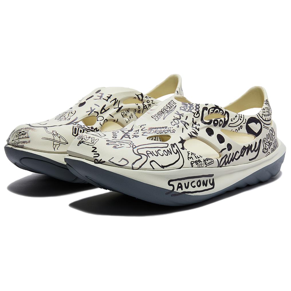 SAUCONY Cradle Yat Fashion Comfortable Clogs Unisex Clogs Beige S79082-6