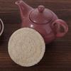Натуральная подставка под чашку круглая из люфы, аксессуары для чайного набора, подставка под чайник, чай