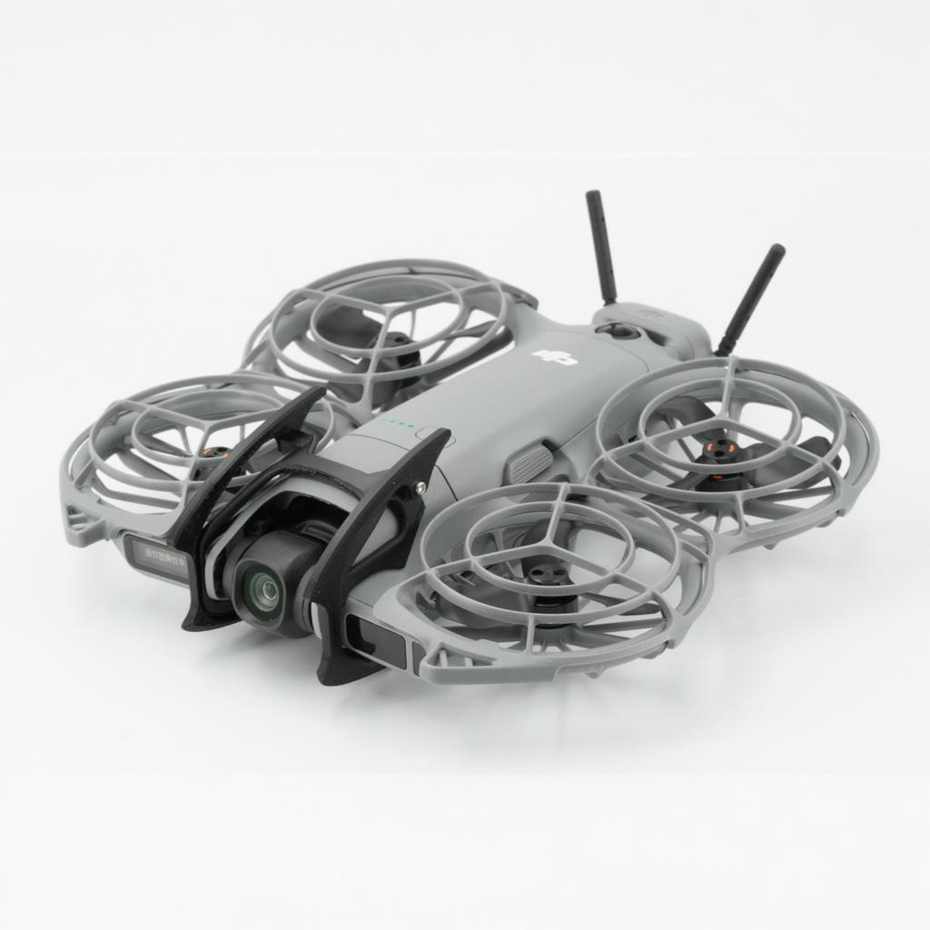 Neo 2 Protection Accessory Kit Protector Guard for DJI (ABS Material): Gimbal Guard Bumper, 4 Legs, Tail Fin, Dual Rings