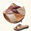 Plus Size Summer New Women Shoes Genuine Leather Casual Women's Wedges Shoes Open Toe Mother Plus Size Sandals