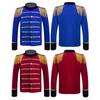 Boys Circus Coat Royal Guard Fancy Jacket Master Costumes Role Play Long Sleeves Tassels Drum Tops Coat