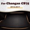 Car Trunk Mat For Changan CS75 2014 2015 2016 2017 Custom Car Accessories Auto Interior