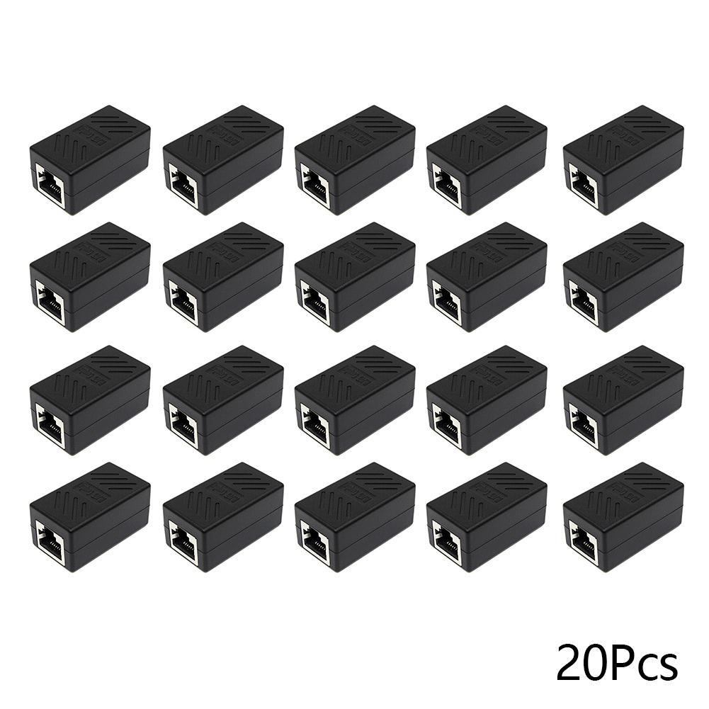 5/10/20 шт. удлинитель кабеля Ethernet, соединитель RJ45 cat 5 cat 6 cat6a, разъем удлинителя - соединитель Ethernet «мама-мама»