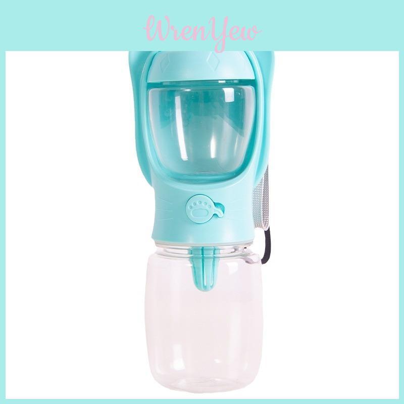 Pet Travel Water Bottle With Storage For Dogs And Cats Portable Drinking Cup