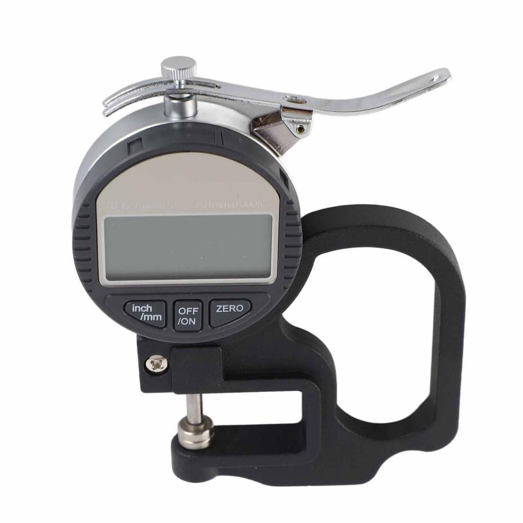 Digital Display Paper Leather Cloth Thickness Gauge Measuring Tool Range 0?12.7mm 0.01mm