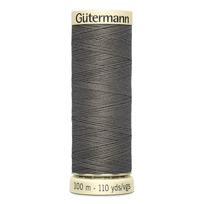 Fil à coudre 100% polyester Gütermann 1 Bobine - Att 35 - gris cendre