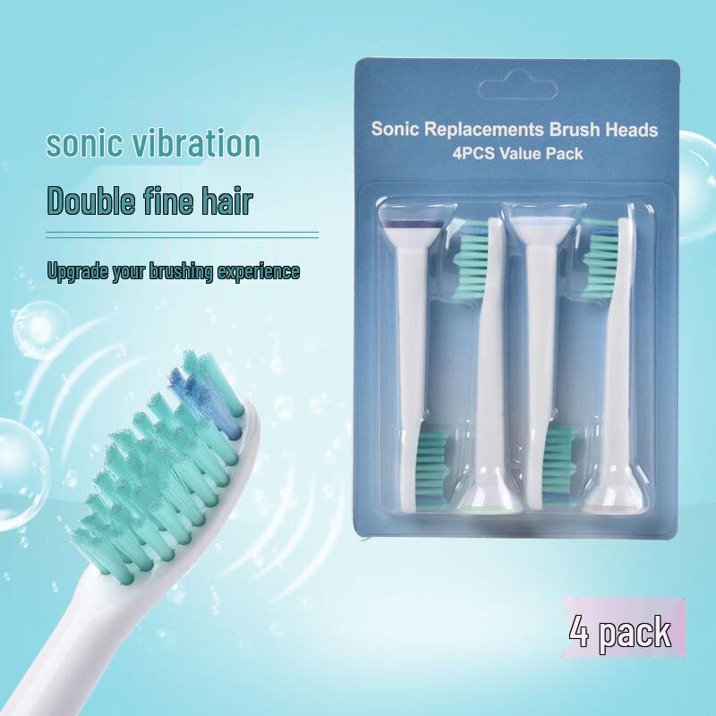 Сменные насадки для электрической зубной щетки Qianbaimei, совместимые с Philips HX-6014