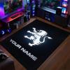 Crystal Velvet Rug Sporting CP Print Custom Name Text Floor Mat Home Decor
