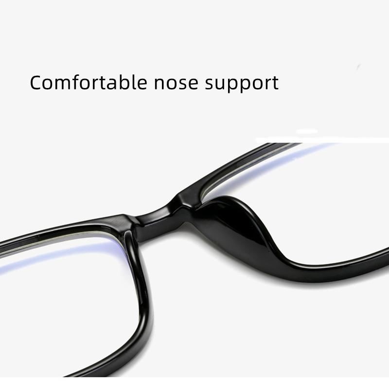 Женские синие мембранные очки TR90 простые деформируемые очки для близорукости изысканные мужские очки