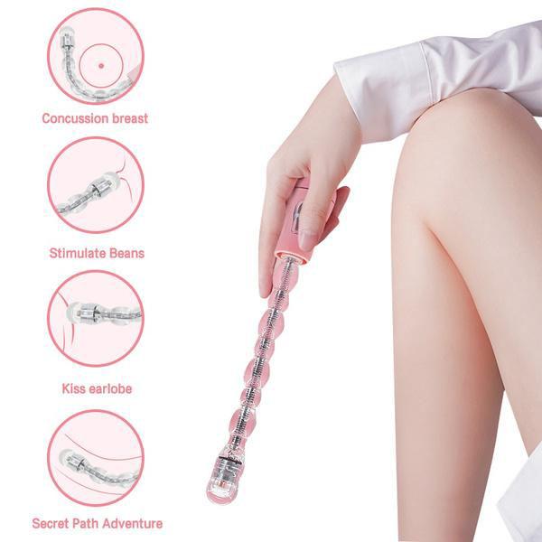 Мастурбация Вибратор для женщин Дилдо Вагинальный массаж Вибратор Секс-игрушки Женский водонепроницаемый вибратор для заднего двора Тяни шарик игрушки для взрослых