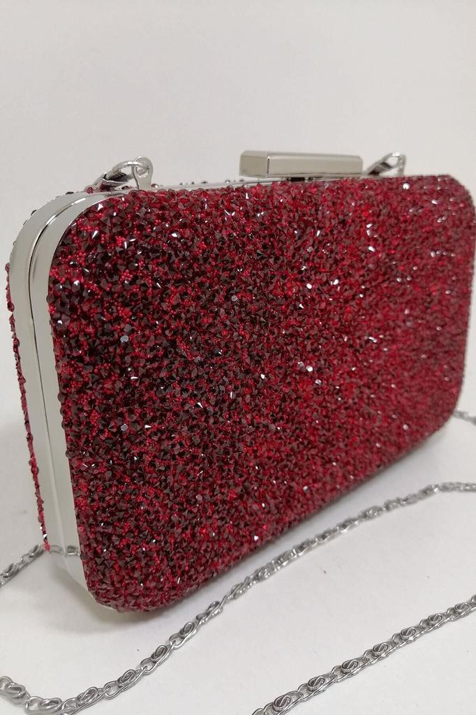 Women's Stylish and Useful Evening Dress Bag Yakamoz Women's Silver Stone Evening Dress Clutch Portfolio Bag