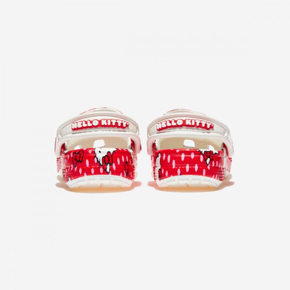 Crocs Hello Kitty красные классические сабо для малышей Crs210577 0113129