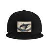 Золотисто-синяя Эстетичная Китовая Бейсболка Snapback Модная Бейсболка Дышащая Повседневная Кепка для Улицы Унисекс