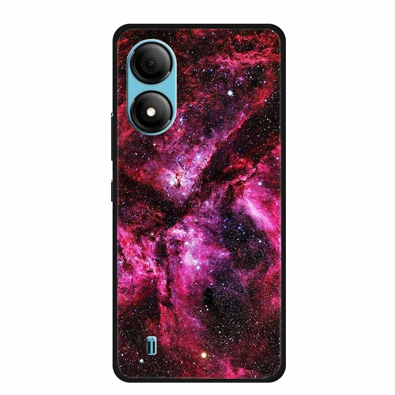 Чехол для телефона ZTE Blade A33S Задняя крышка Чехол A 33 s A33 s Coque Ударопрочный Черный Силикон Мягкий Funda Для Blade A33S Чехол A 33s
