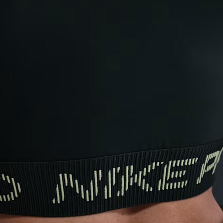 Nike Женский фитнес-топ с коротким рукавом Pro Dri-FIT, простой, удобный, стильный, женские топы HV3673-390