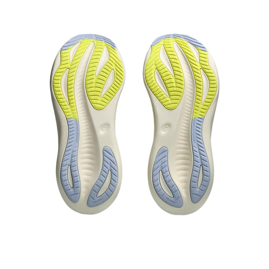 Asics Gel-Nimbus 27 Удобные Модные Минималистичные Универсальные Низкие Кроссовки для Бега Мужские Кроссовки для Бега Желтые 1011B958-750