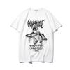 Summer Unisex T-shirts Goth Short Sleeve T Shirt FeUnisex Aesthetic Loose Punk Grunge Streetwear Gothic Harajuku Y2k Clothes Tops Unisex