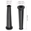 uxcell Strain Relief Cord Boots Cable Hose Cable Sleeve Rubber 69mm Length Black 2-Pack