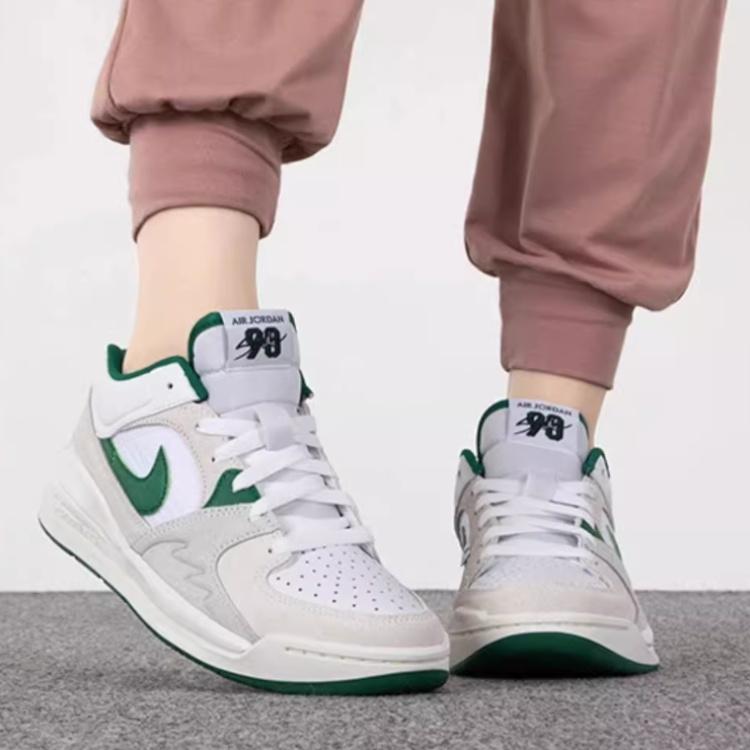 (GS) Air Jordan Stadium 90 'White Clover Green' Kids' DX4399-103