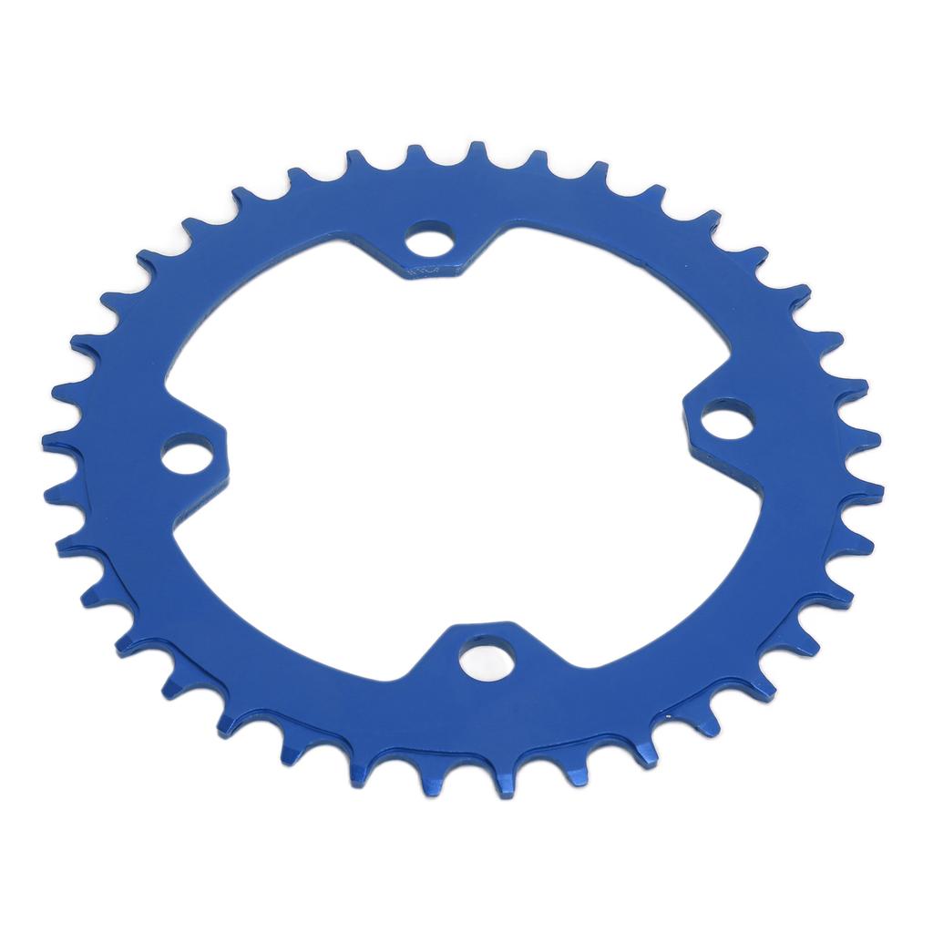 FMFXTR Chainring 38T Narrow Wide Single Chain Ring for Road Bikes Mountain BikesBlue