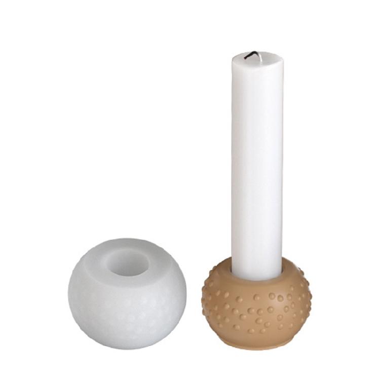 Геометрический точечный силиконовый подсвечник-форма для ручной работы, смоляные подставки для свечей, блюда для украшений и декор для вечеринок