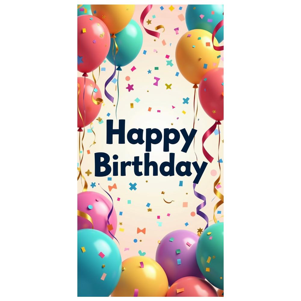 Подвесное украшение на день рождения, украшение из воздушных шаров, баннер на день рождения для детей и взрослых, для празднования