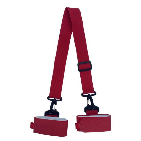 Плечевой ремень для крепления лыж, регулируемый прочный плечевой ремень для сноуборда, переносной ремень для крепления лыжных палок, аксессуары для сноуборда