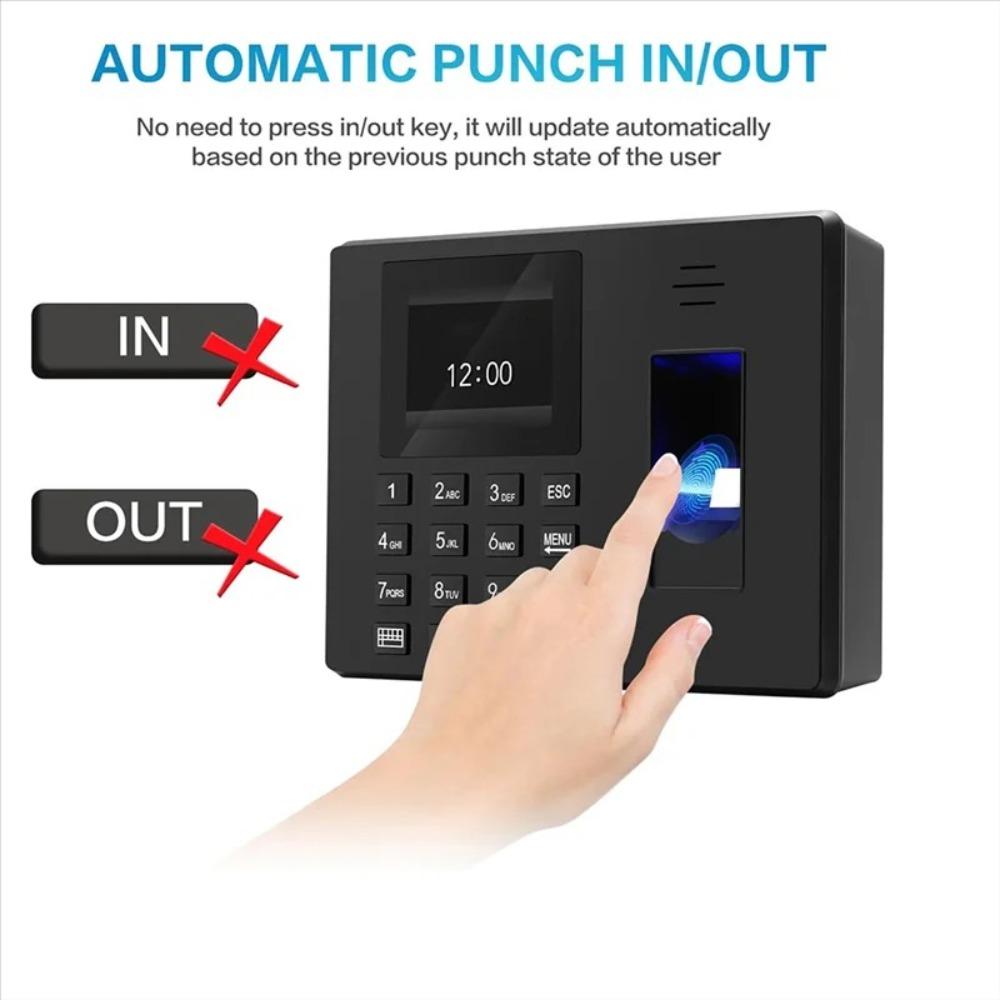 Multifunctional Fingerprint Attendance Machine Employees Exit Data Recorder Company