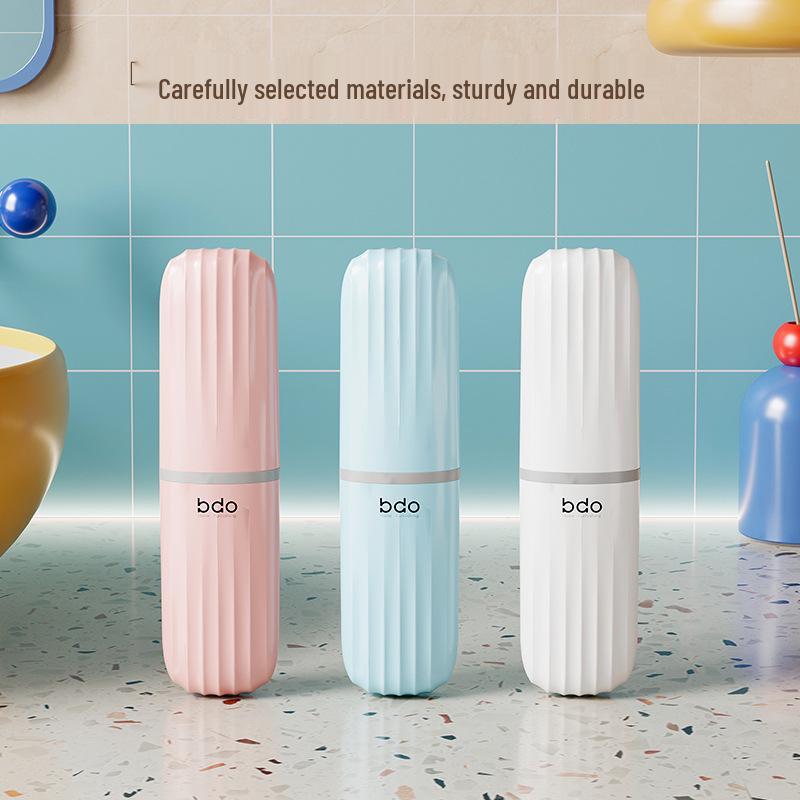 Дорожный набор для зубной щетки и стаканчика для полоскания рта