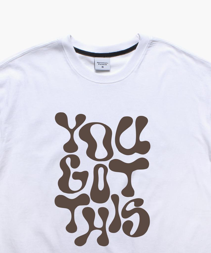 ABNORMALTHING Ygt Oversized T-Shirt White (Ygt T-Shirt White)