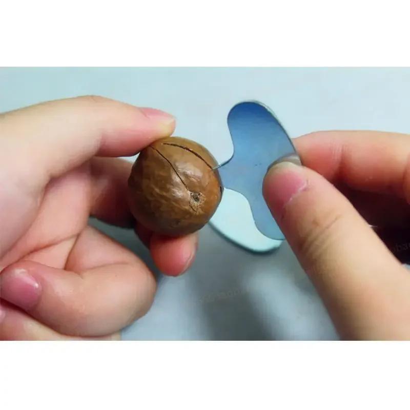 1-4 шт./набор мини-орехоколов из нержавеющей стали, открывалка для орехов макадамия, портативные походные кухонные принадлежности, инструменты для орехов