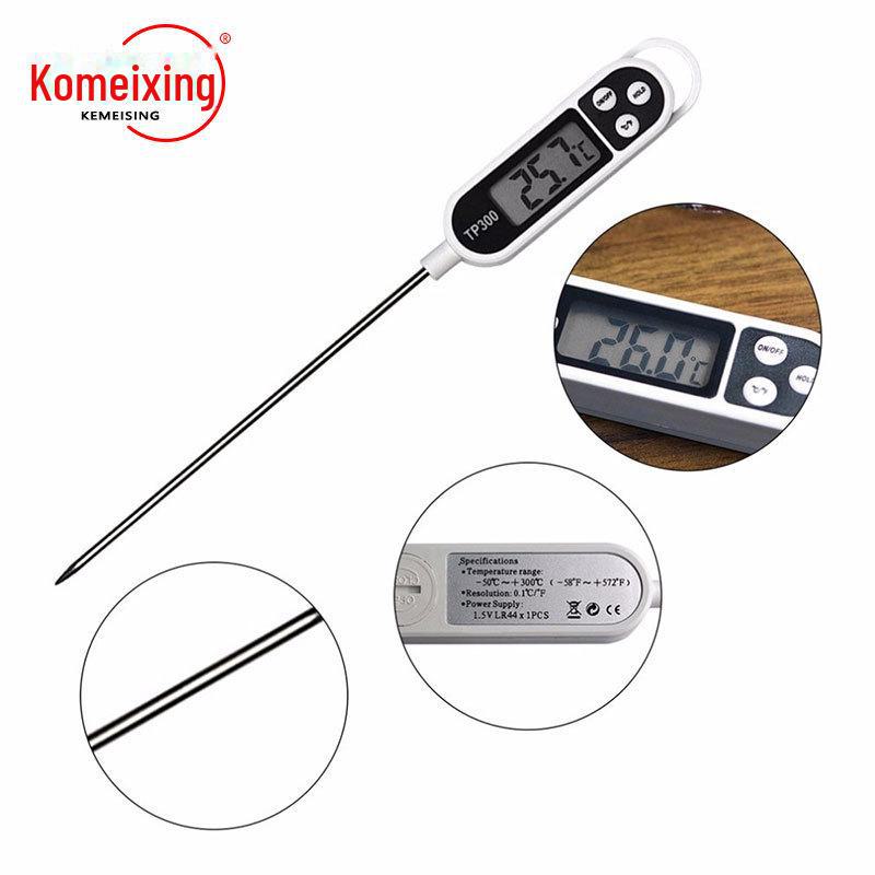 TP300 Digital Probe Thermometer for Food, BBQ, Room, Water, Oil, and Gas Temperature Measurement