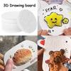 3D Рисование Волшебный Холст Губка Пена Текстура Бумага для Рисования Детский DIY Искусство Ремесло Сувениры для Вечеринки по Случаю Дня Рождения Принадлежности Рождественский Подарок Игрушки