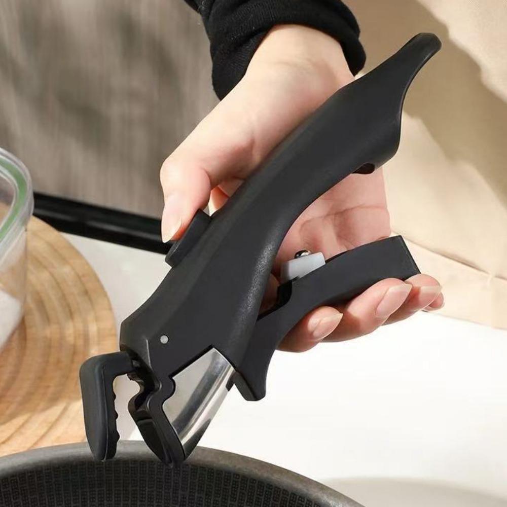 Защищающая от ожогов съемная ручка для сковороды Эргономичный зажим-заменитель для кастрюли Миска