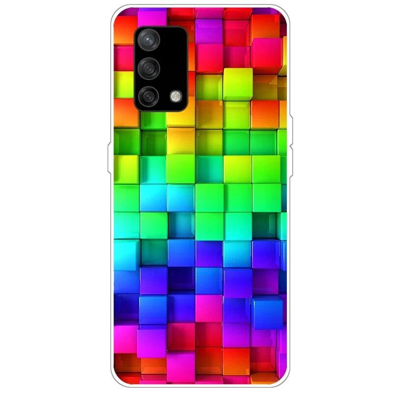 For Oppo Silicone A74 Case Case 4g Phone Case Back Cover For Fundas Oppo A74 5g A74 4g Bumper Cases 643 Inch 2021 Coque A 74